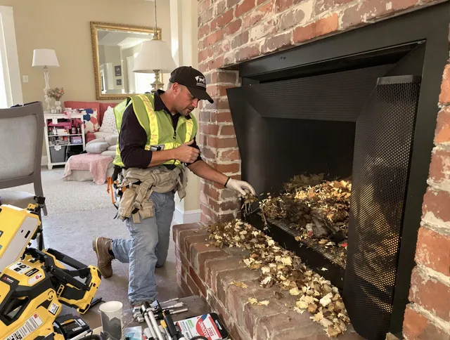Safe screening installation by New Britain Chimney Sweep in New Britain, CT