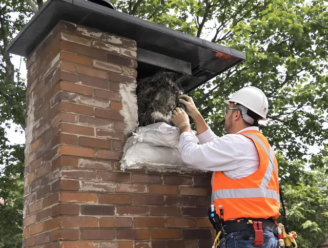 Humane removal of debris and animals by New Britain Chimney Sweep in New Britain, CT