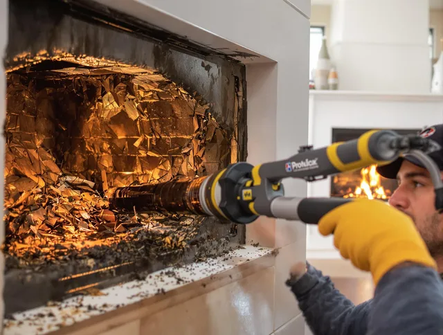 Professional chimney cleaning by New Britain Chimney Sweep in New Britain, CT
