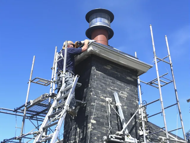 Sturdy chimney crown finished by New Britain Chimney Sweep in New Britain, CT