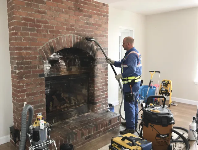 New Britain Chimney Sweep expert performing detailed chimney sweep in New Britain, CT