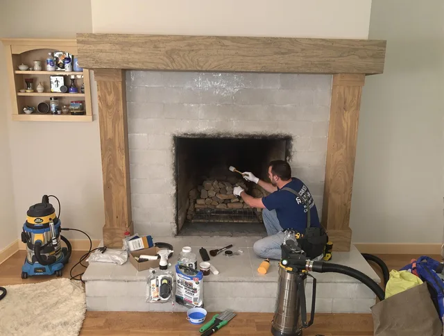 Detailed creosote removal process by New Britain Chimney Sweep in New Britain, CT